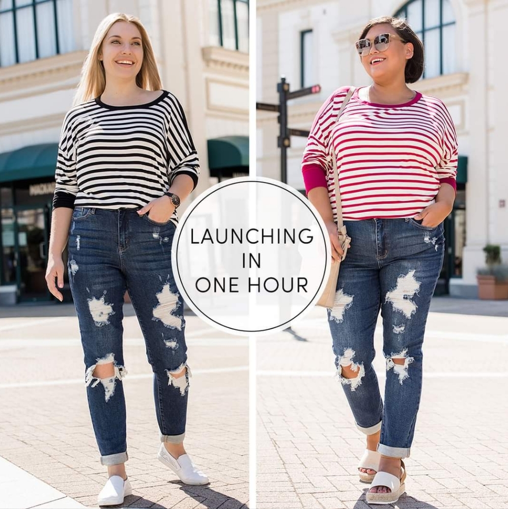 Red striped shirt